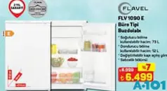 FLAVEL FLV 1090 Е BÜRO TİPİ BUZDOLABI